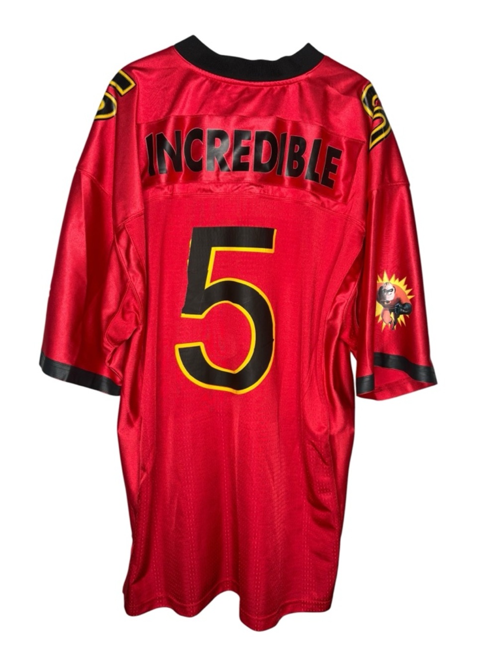 Disney The Incredibles jersey vintage men’s size large Red - Picture 2 of 6